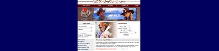 Site de encontros singlesCorral